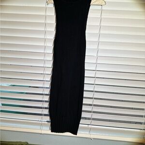Frederick's of Hollywood Black Midi Dress